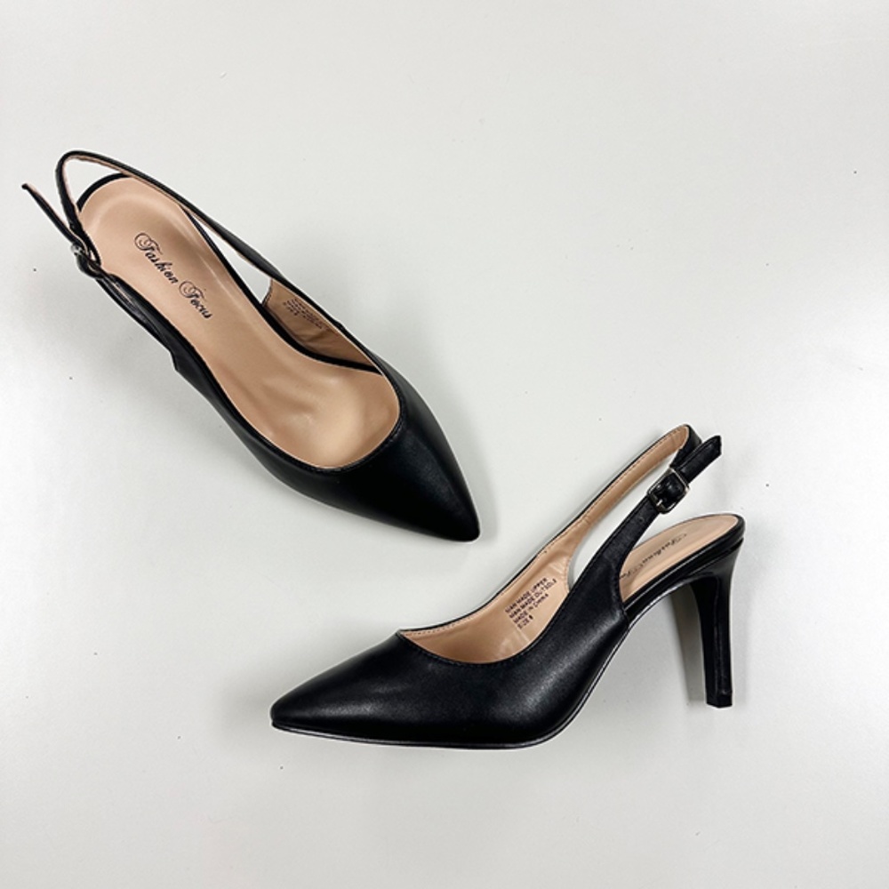 Heels from Fashion Focus - 1185-2 Black